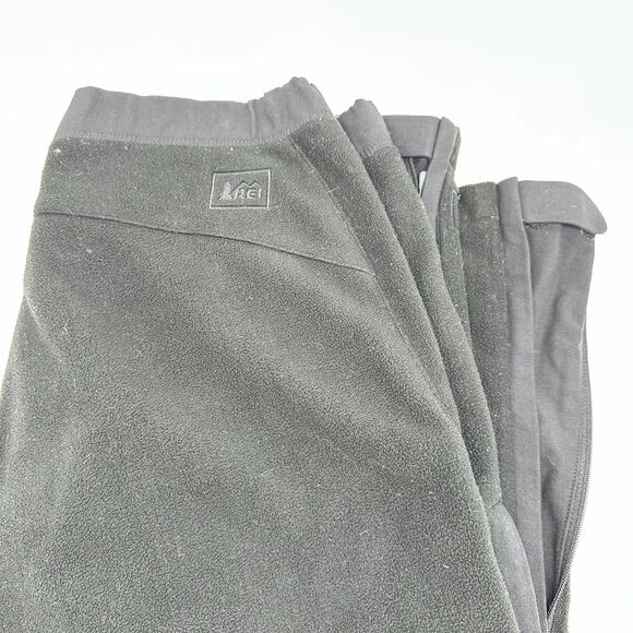 REI Straight Fleece Lounge Pants Womens Size Medium Gorpcore Athleisure - Picture 2 of 15